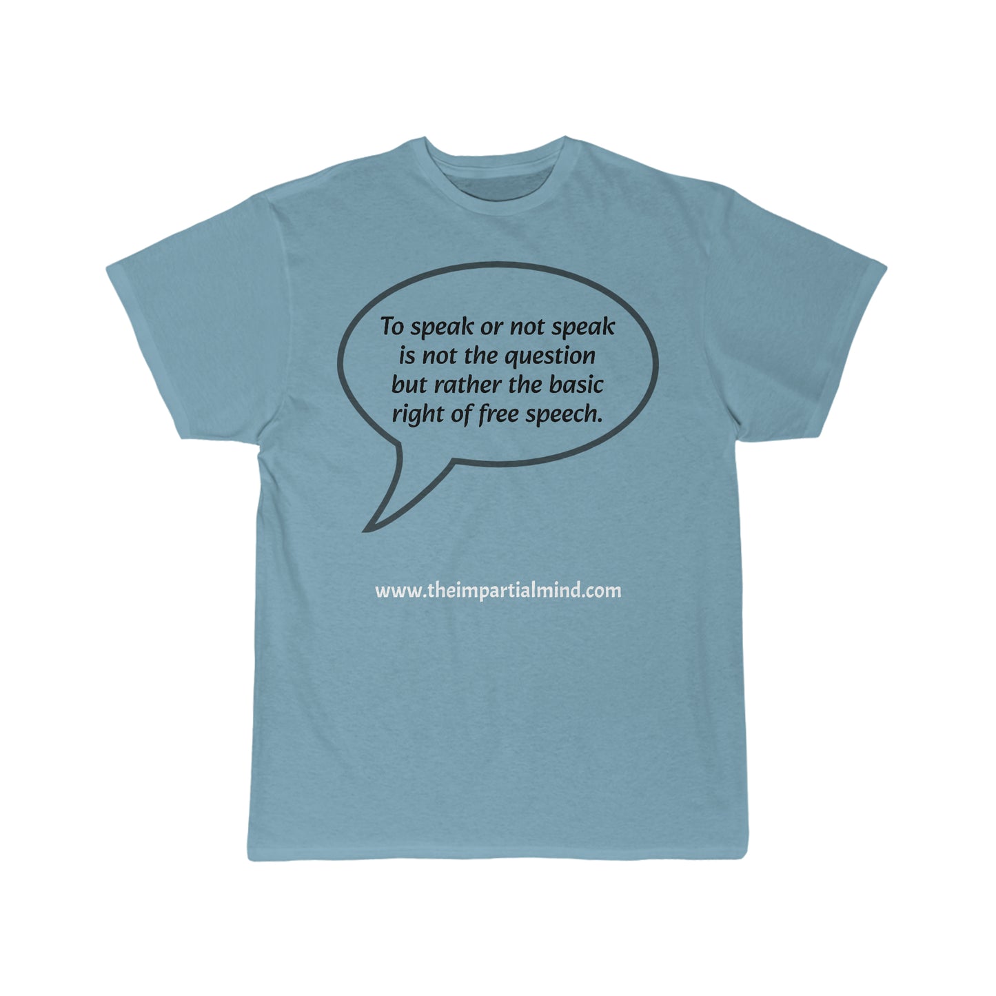 Men's T-shirt - To speak or not speak...