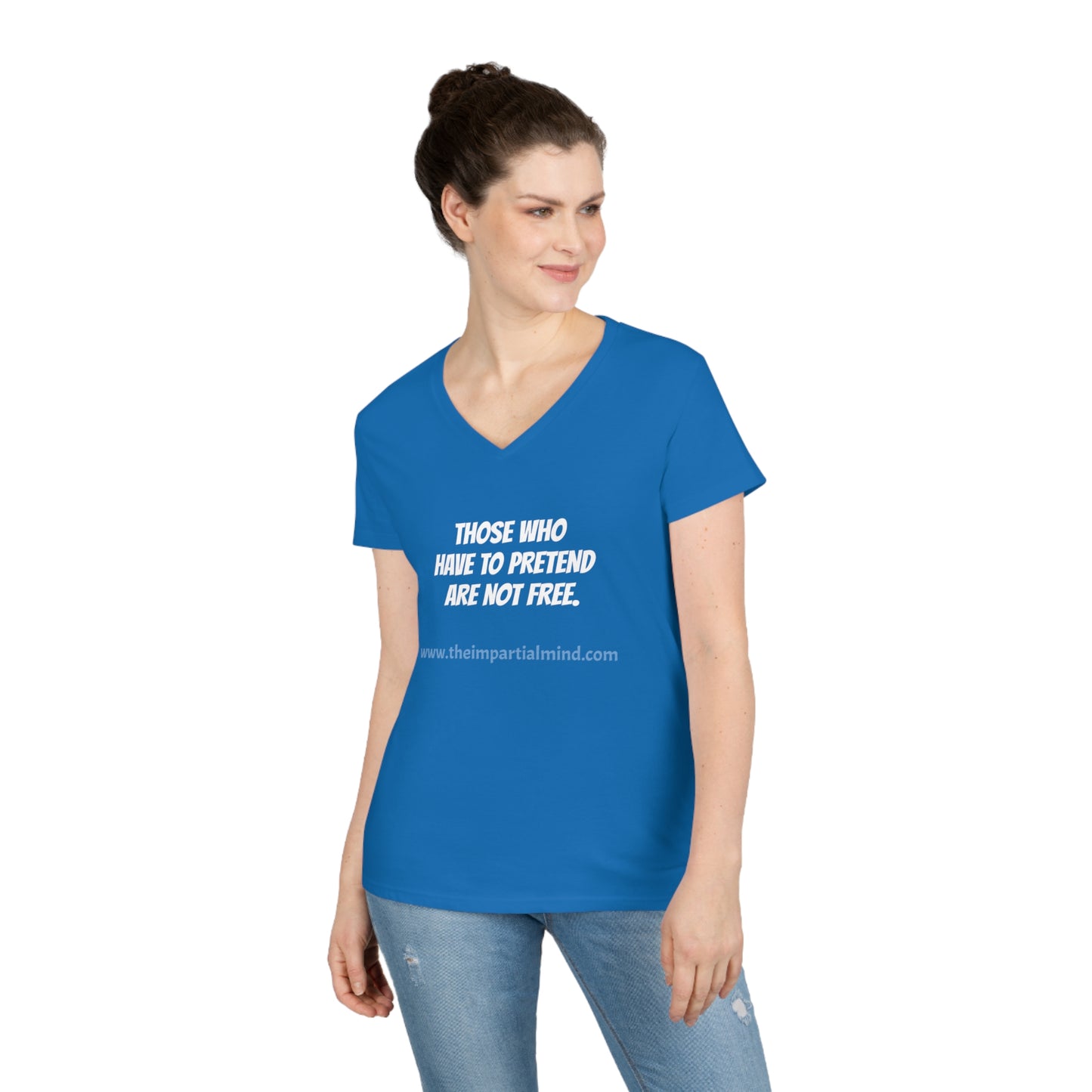 Ladies' V-Neck T-Shirt