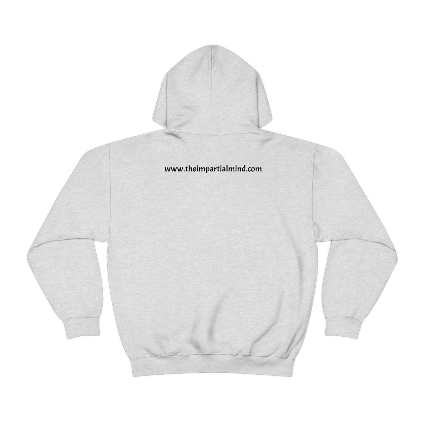 Ladies Hooded Sweatshirt -  Impartiality is the wisest strategy.  Bias is the choice of fools.