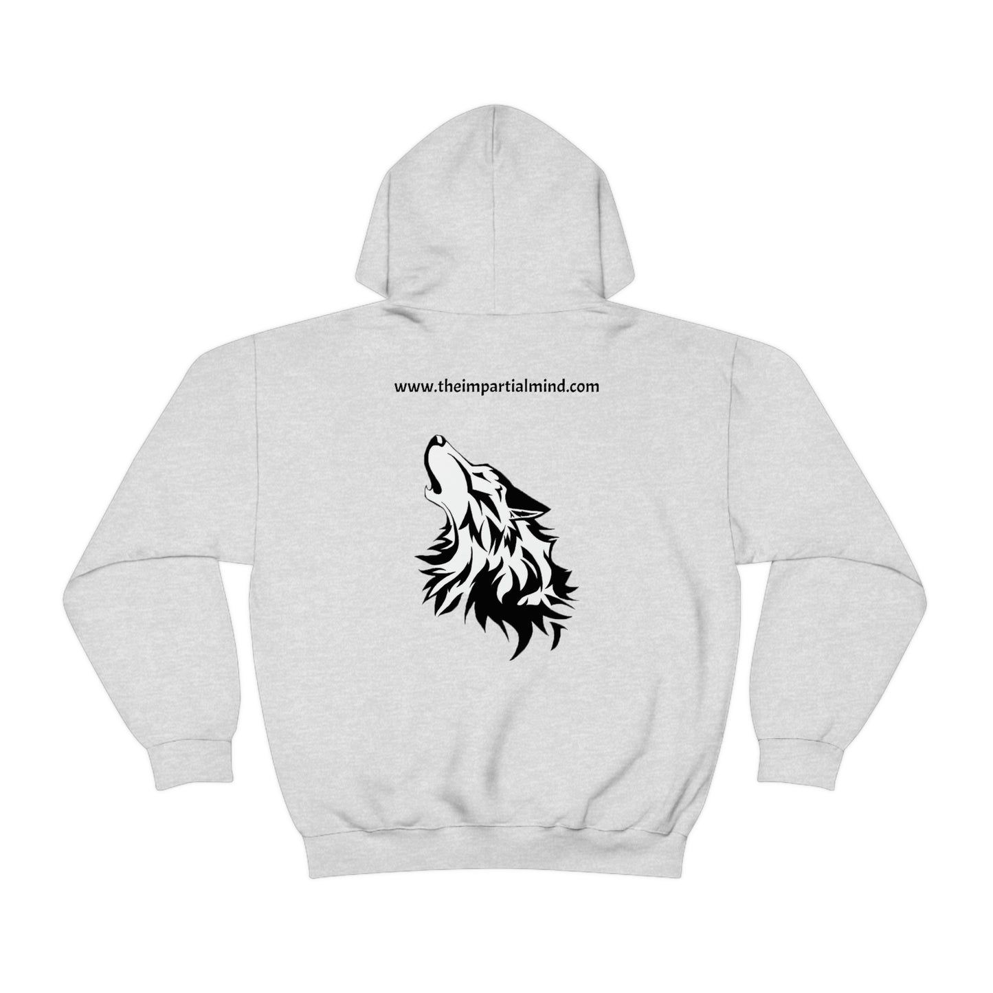 Men's Hooded Sweatshirt -  Culture cannot cure the human animal of the nature it is.