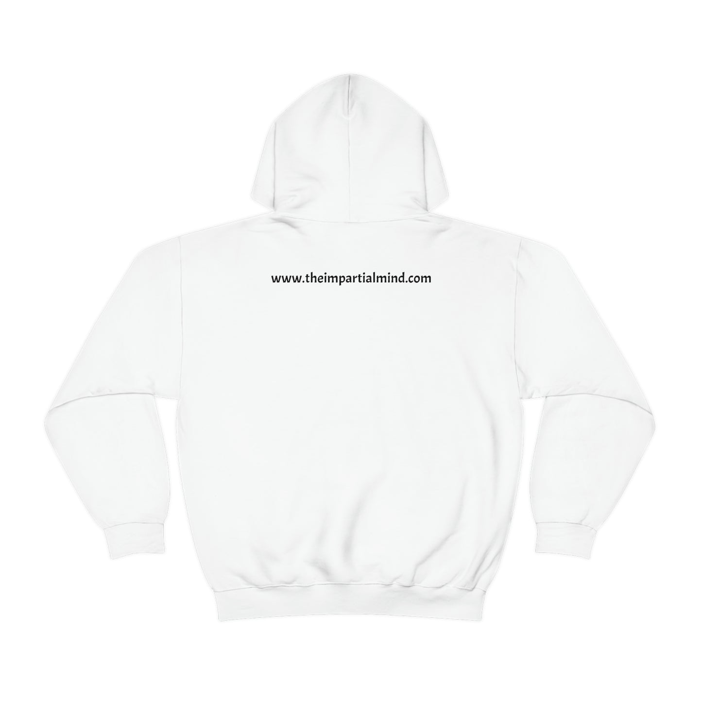 Ladies Hooded Sweatshirt -  Impartiality is the wisest strategy.  Bias is the choice of fools.