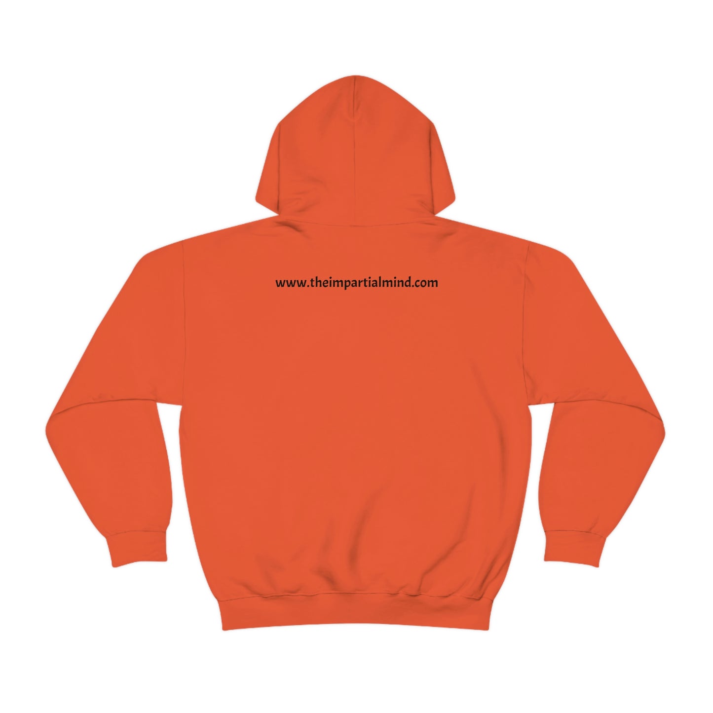 Ladies Hooded Sweatshirt -  Impartiality is the wisest strategy.  Bias is the choice of fools.