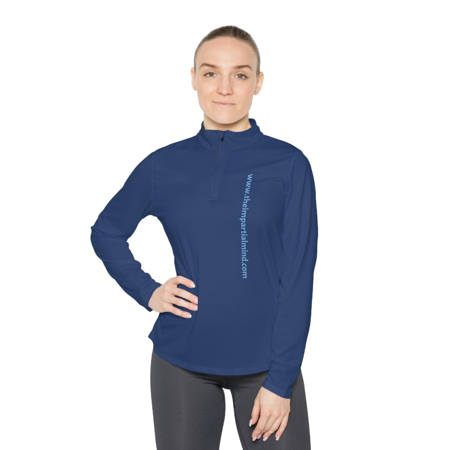 Ladies  Quarter-Zip Sweater