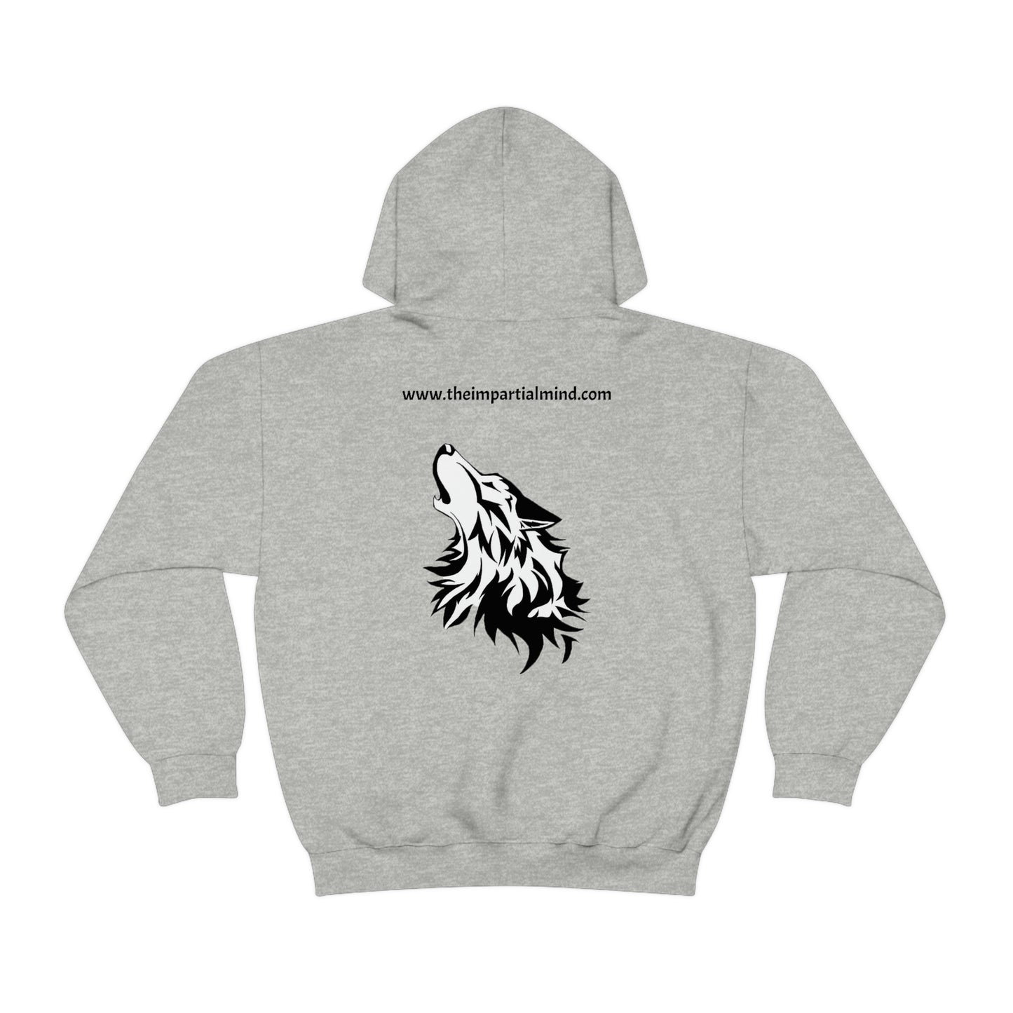 Men's Hooded Sweatshirt -  Culture cannot cure the human animal of the nature it is.