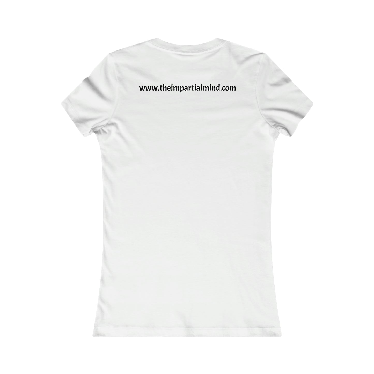 Ladies T-shirt - Just because an opinion is popular, does not make it correct